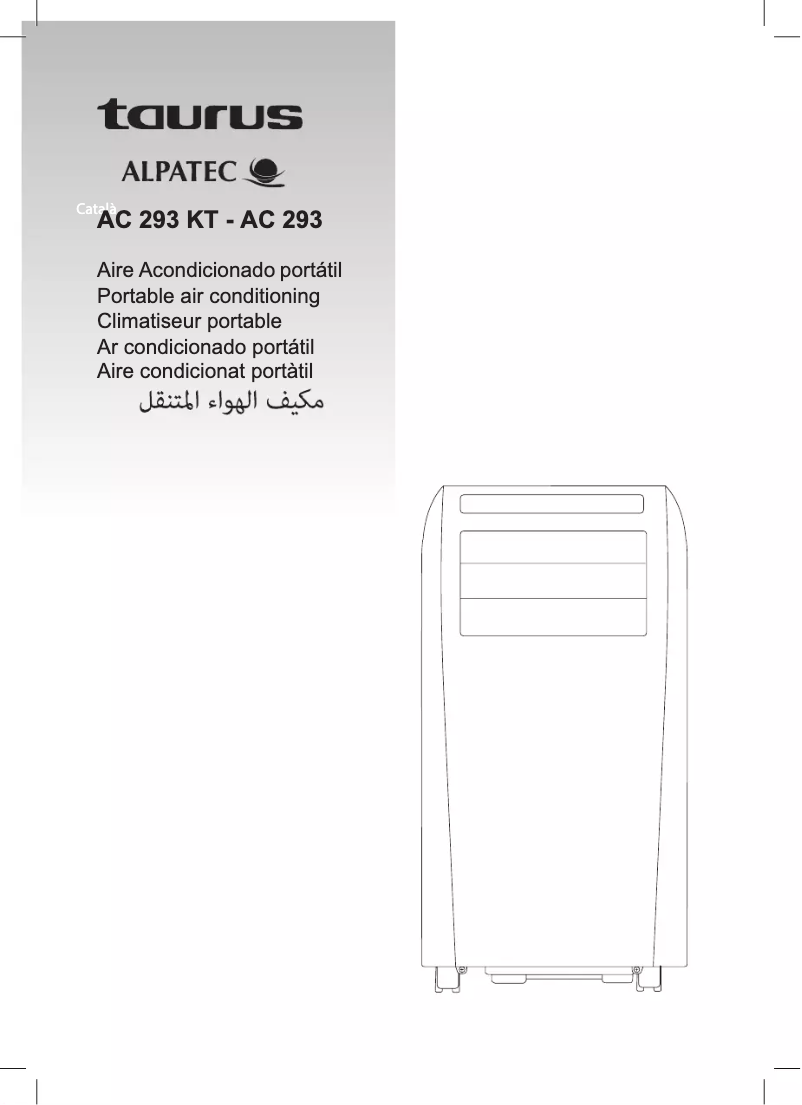 Page n°1 - Manuel utilisateur Taurus AC 293 KT