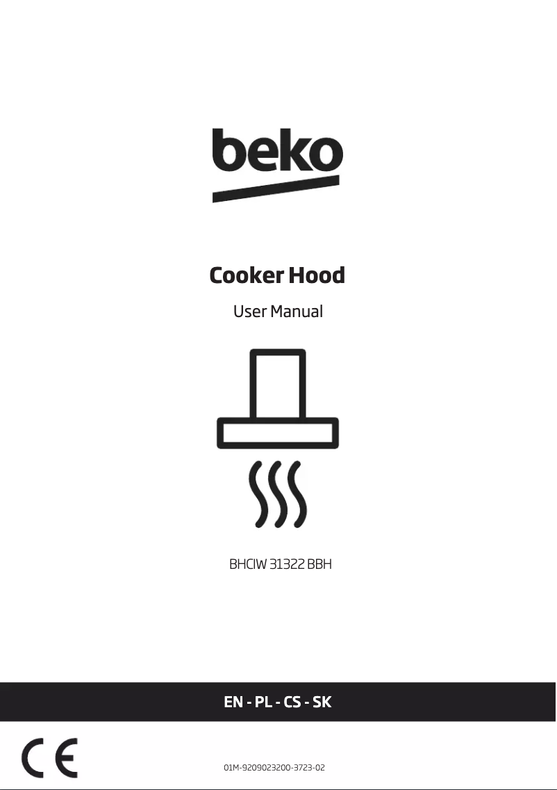 Page 1 de la notice Manuel utilisateur Beko BHCIW31322BBH