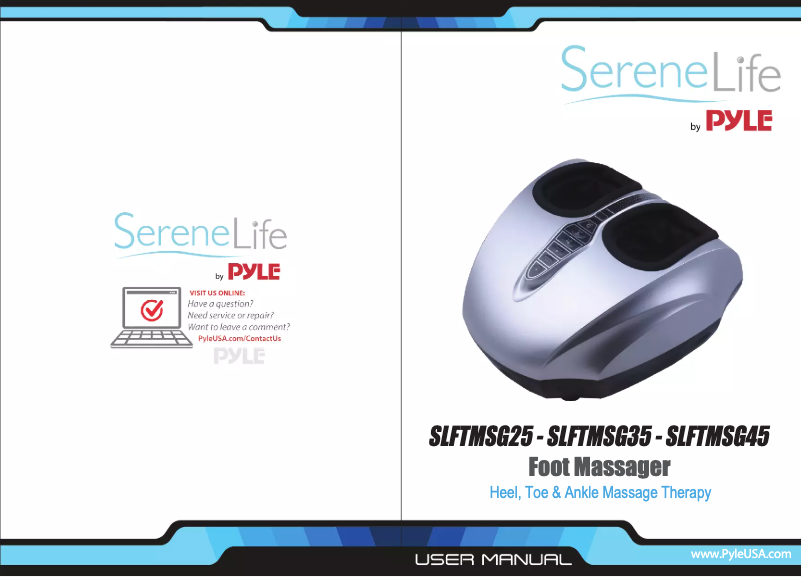 Image de la première page du manuel de l'appareil SLFTMSG35