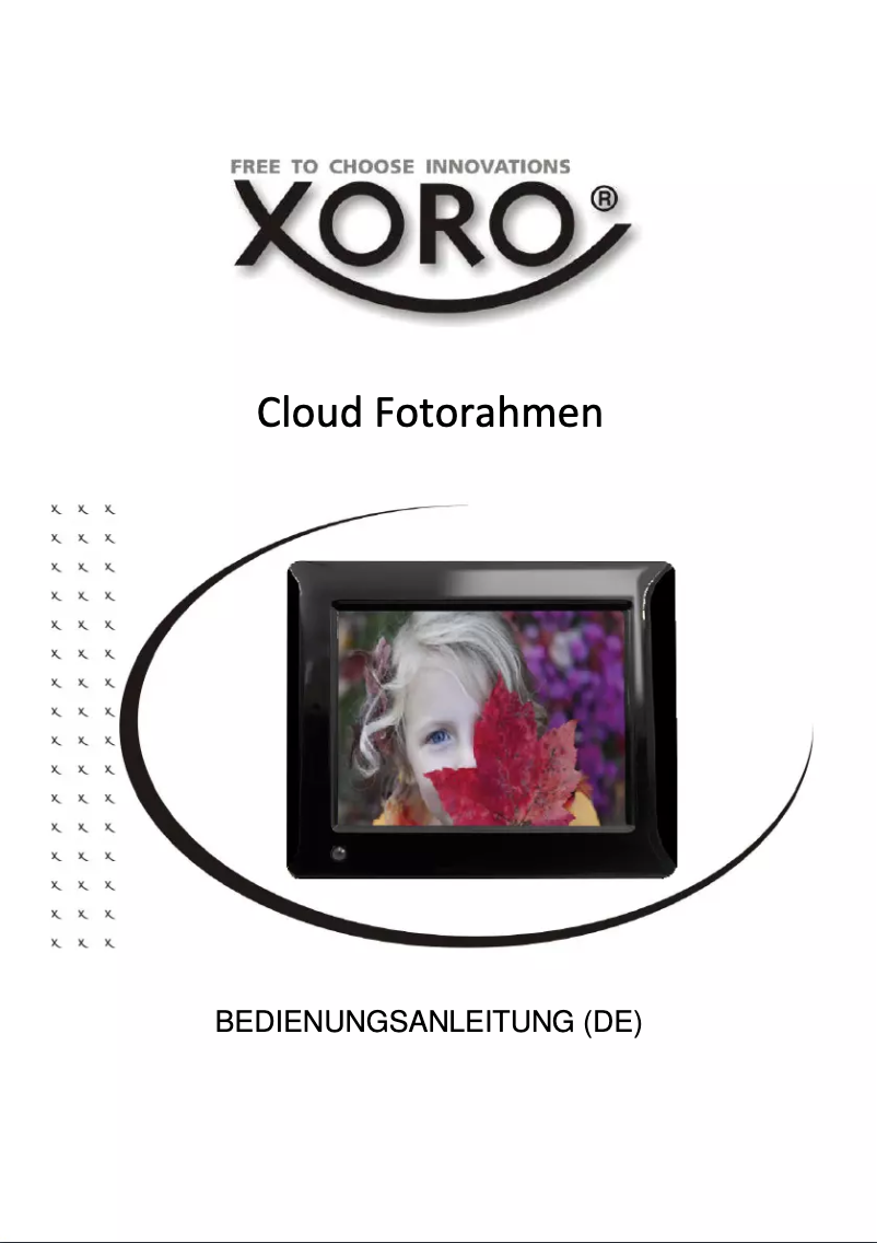 Page n°1 - Manuel utilisateur Xoro CPF 8A1