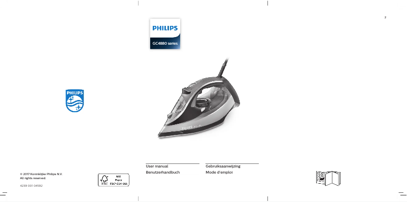 Image de la première page du manuel de l'appareil Azur Pro GC4881