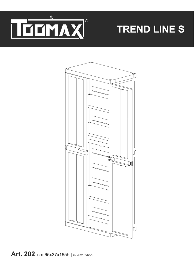 Page 1 de la notice Manuel utilisateur Toomax Trend Line S Art. 202