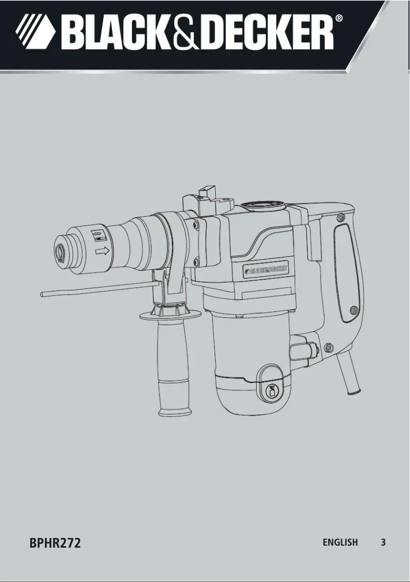 Image de la première page du manuel de l'appareil BPHR272K