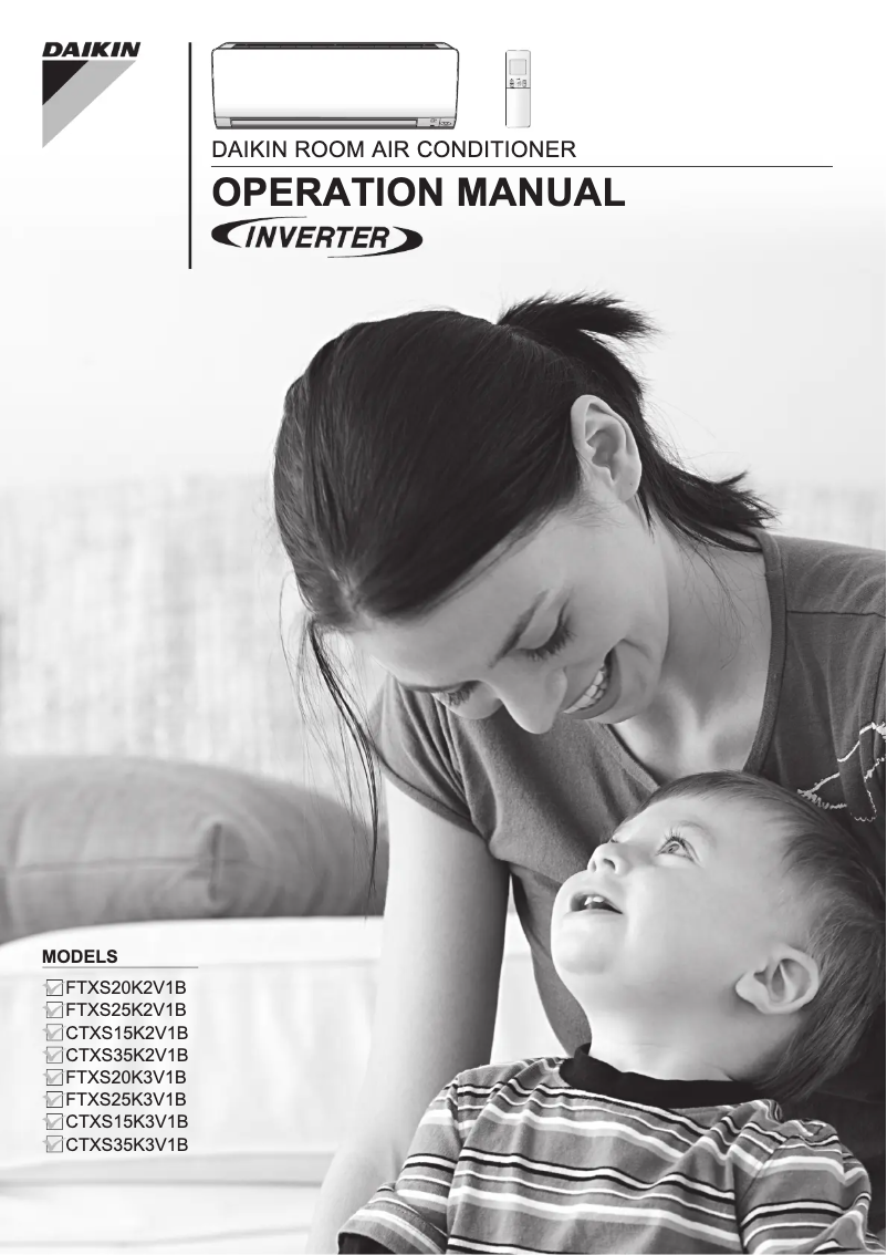 Página 1 del manual Manual de usuario Daikin CTXS15K2V1B