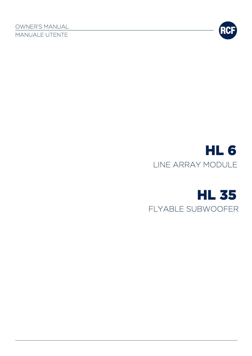 Image de la première page du manuel de l'appareil HL 6