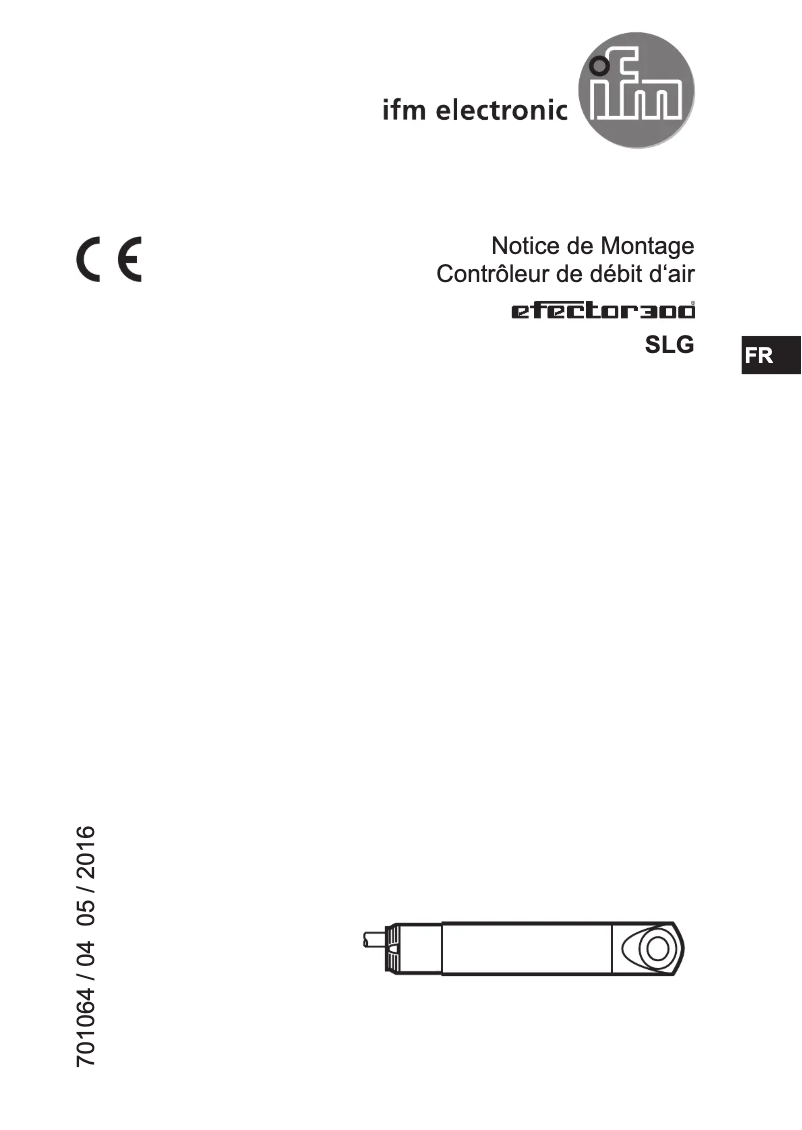 Page n°1 - Manuel utilisateur IFM SL0102