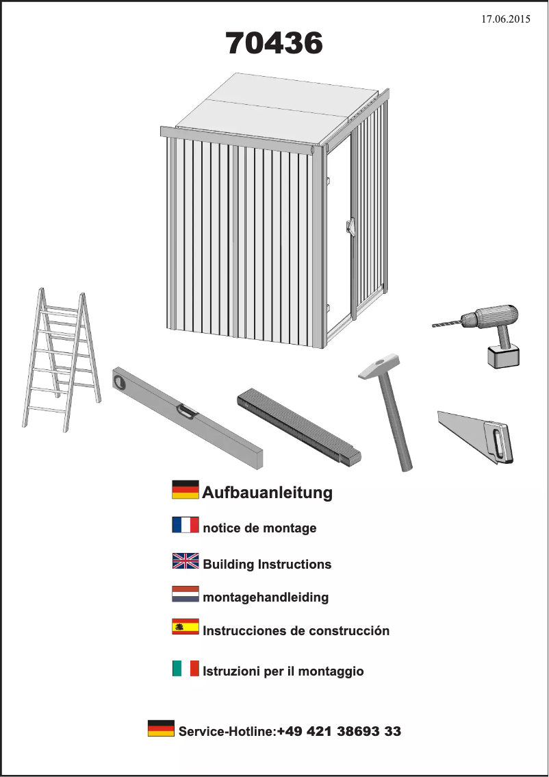 Page 1 de la notice Manuel utilisateur Karibu Laurin