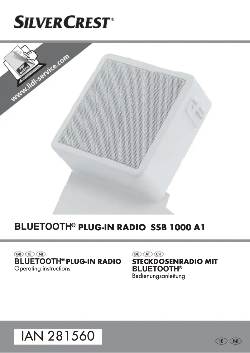 Page 1 de la notice Manuel utilisateur SilverCrest SSB 1000 A1