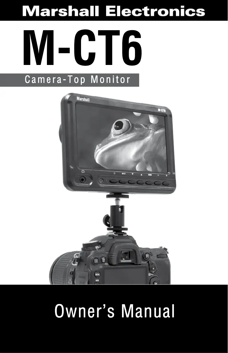 Image de la première page du manuel de l'appareil M-CT6-C511