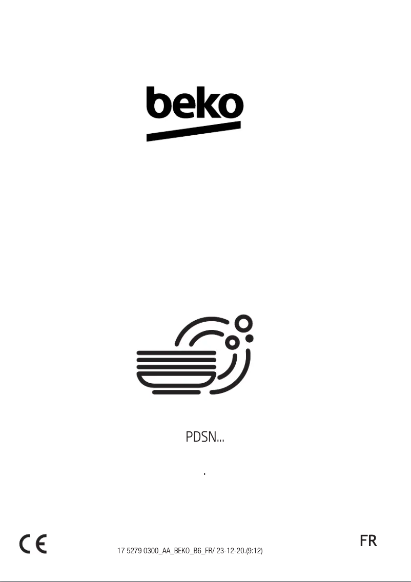 Page n°1 - Manuel utilisateur Beko PDSN25311X