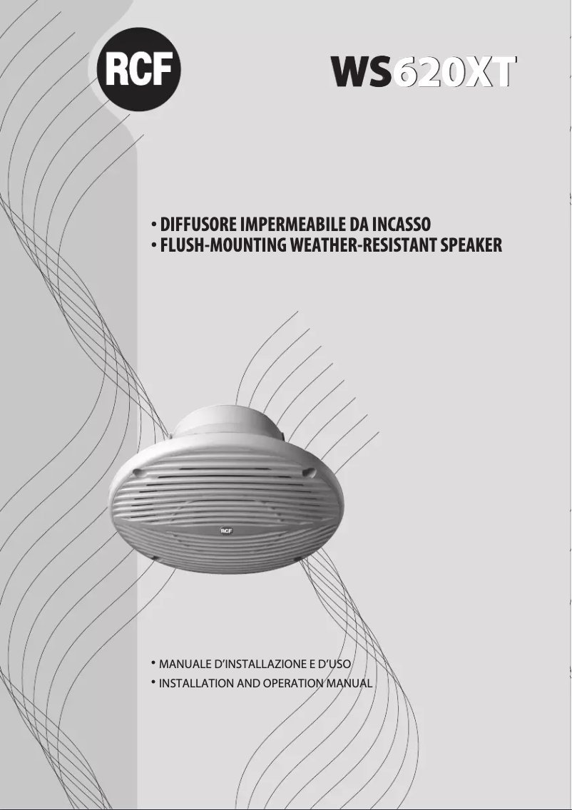 Image de la première page du manuel de l'appareil WS 620XT