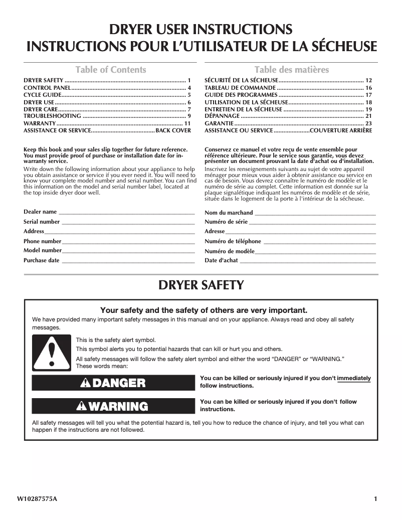 Page n°1 - Manuel utilisateur Estate EED4100WQ