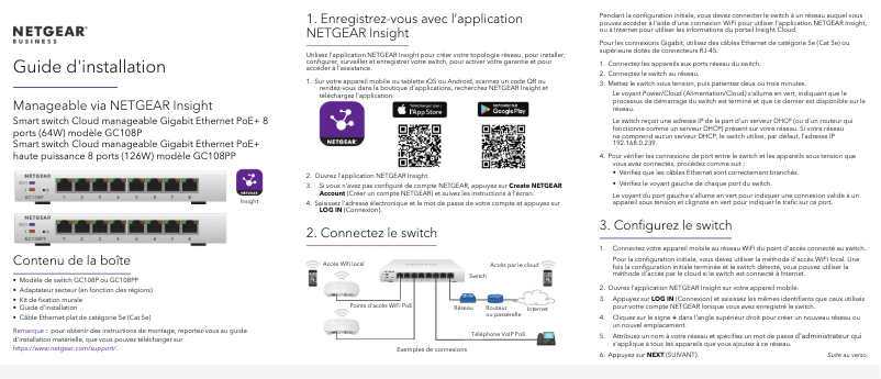 Image de la première page du manuel de l'appareil GC108PP