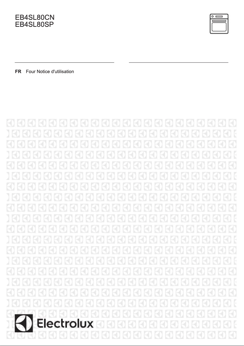Page 1 de la notice Manuel utilisateur Electrolux EB4SL80CN
