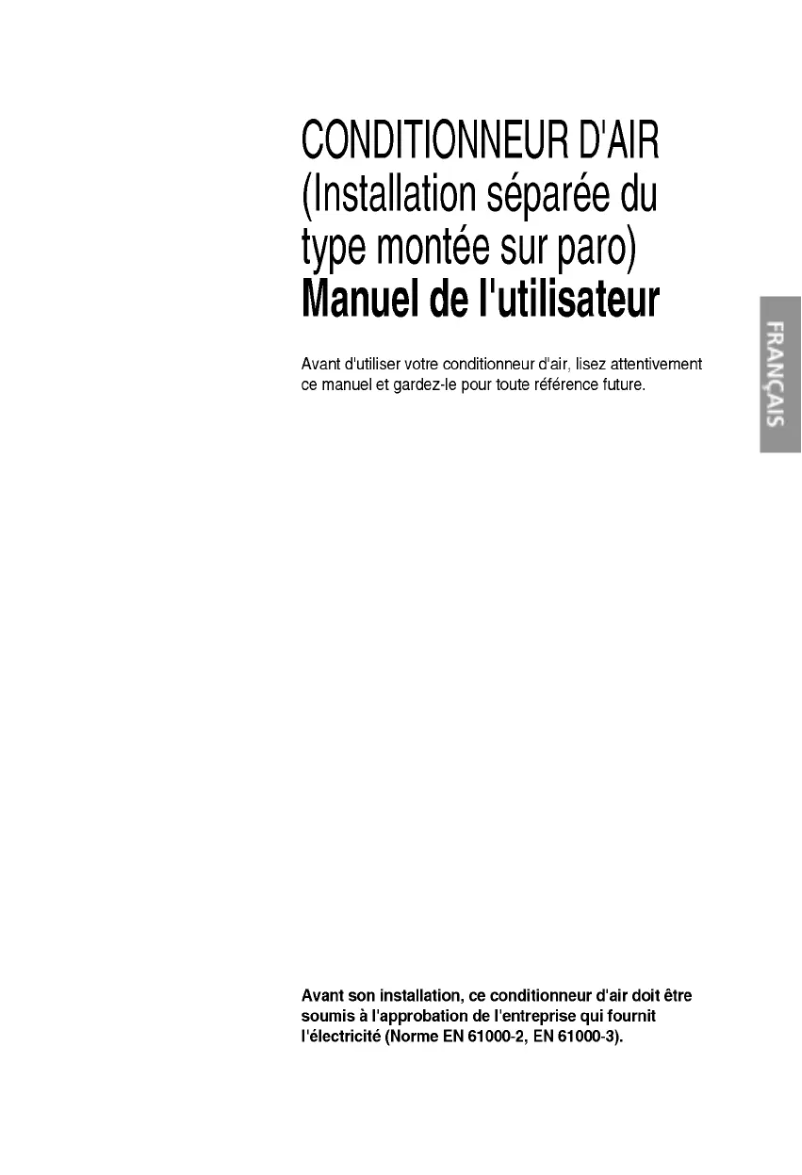 Image de la première page du manuel de l'appareil LSNH226VML2