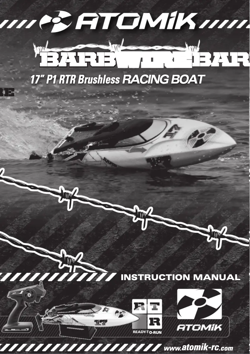 Page n°1 - Manuel utilisateur Atomik Barbwire