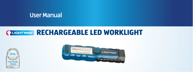 Page 1 de la notice Manuel utilisateur Lightway GT-S-2-AUS