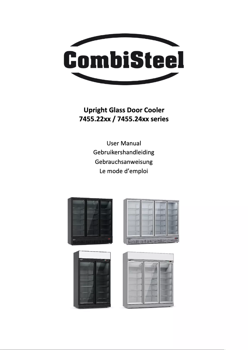 Page n°1 - Manuel utilisateur CombiSteel 7455.2214