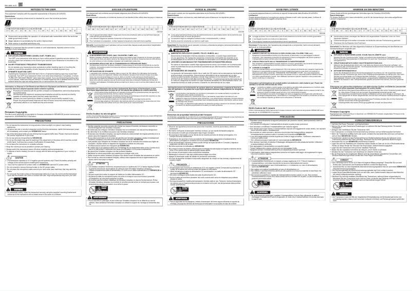 Image de la première page du manuel de l'appareil NX-3820