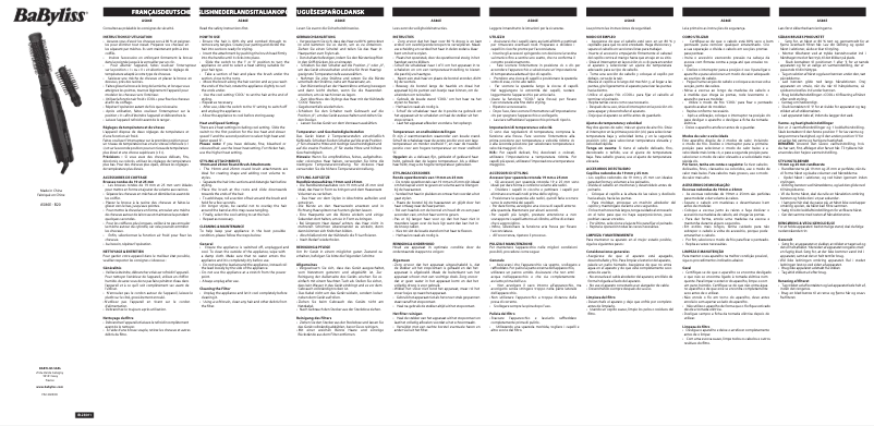 Image de la première page du manuel de l'appareil Smooth Shape AS86E