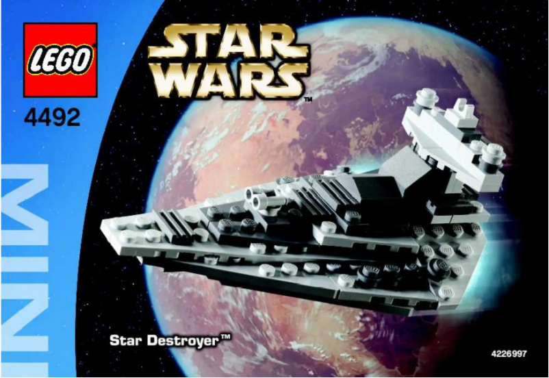 Page n°1 - Manuel utilisateur Lego MINI Star Destroyer (TM)