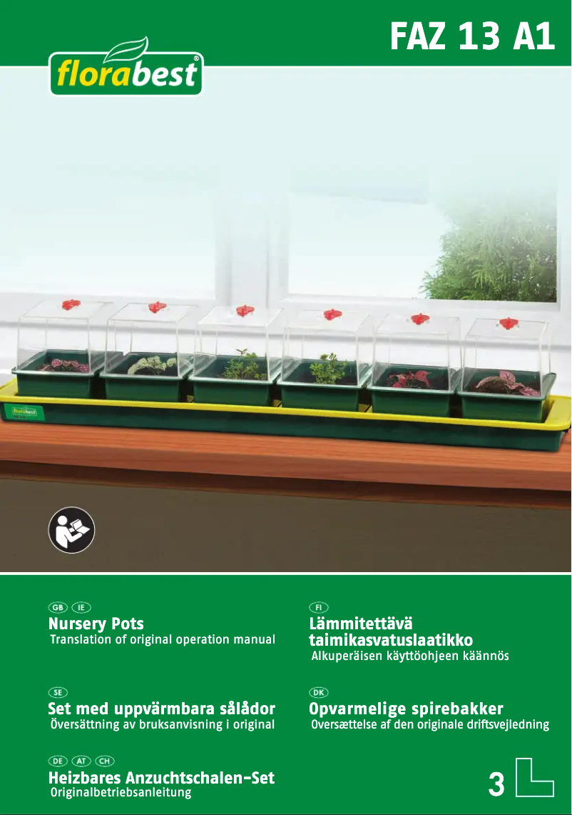 Image de la première page du manuel de l'appareil FAZ 13 A1