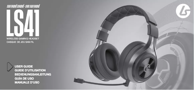 Page 1 de la notice Manuel utilisateur LucidSound LS41