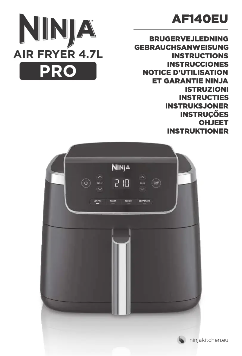 Image de la première page du manuel de l'appareil AF140EU