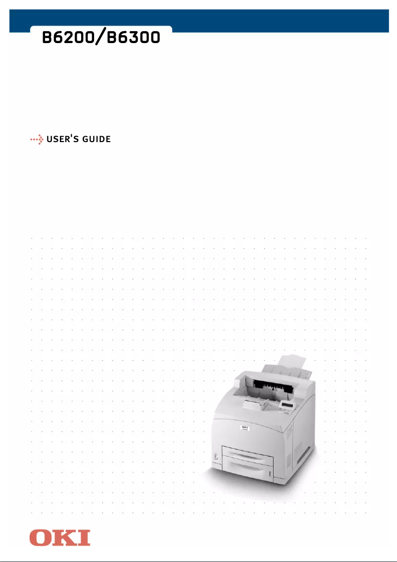 Page 1 de la notice Manuel utilisateur OKI B6300