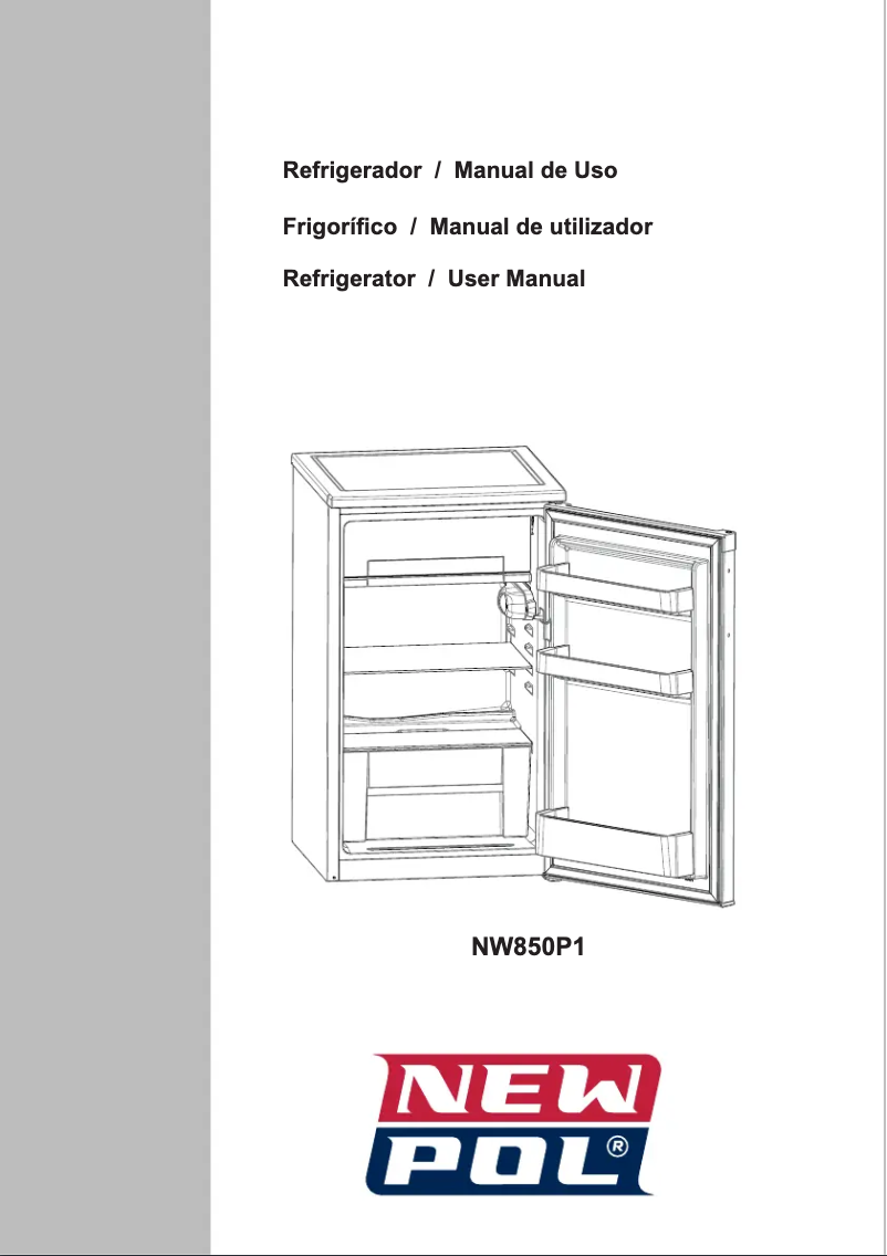 Page n°1 - Manuel utilisateur New Pol NW850P1
