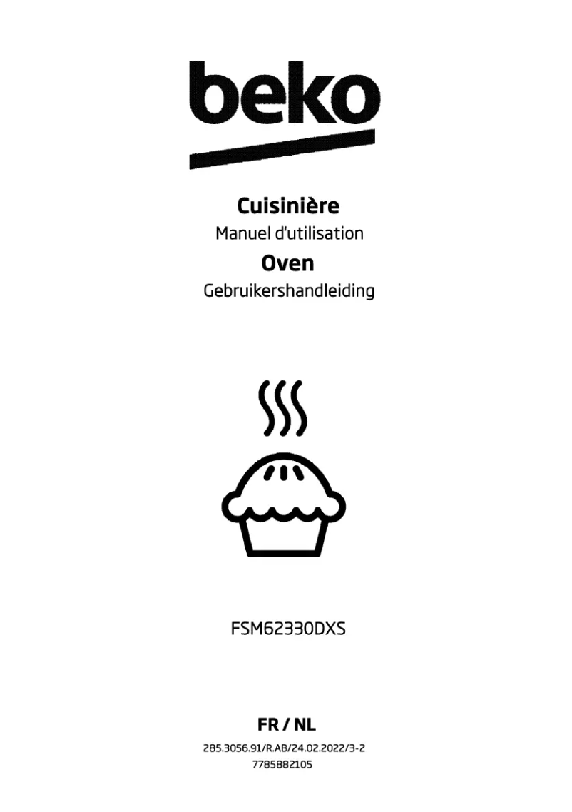 Image de la première page du manuel de l'appareil FSM 62330 DXS