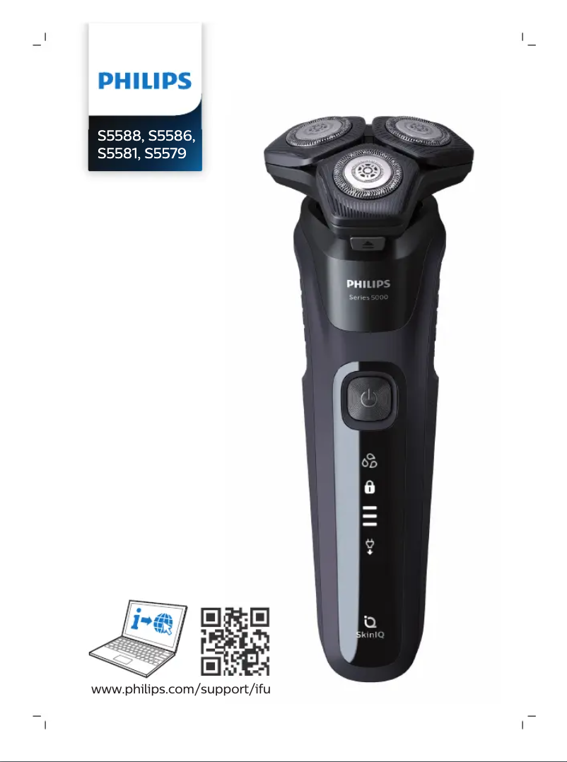 Page 1 de la notice Manuel utilisateur Philips Series 5000 S5579