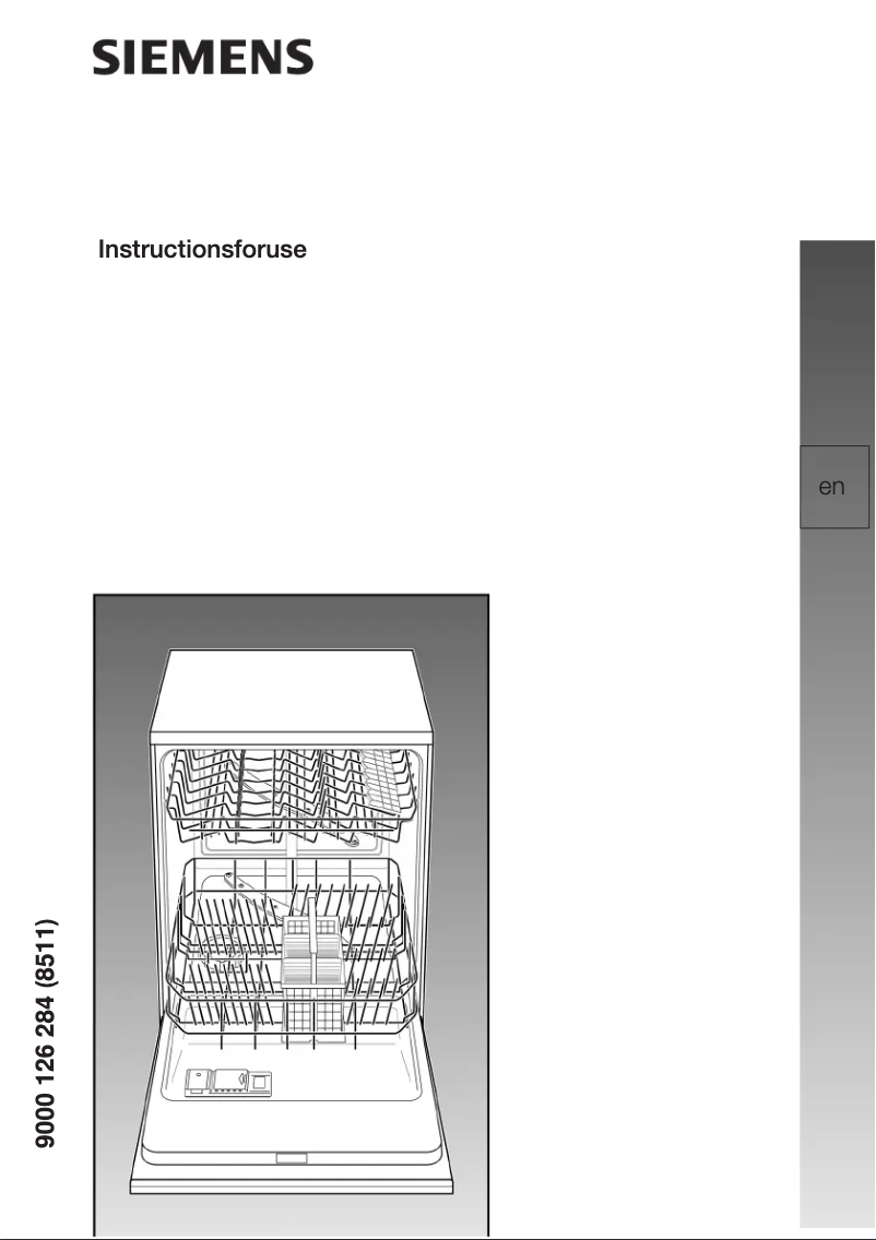 Image de la première page du manuel de l'appareil SE25M854EU