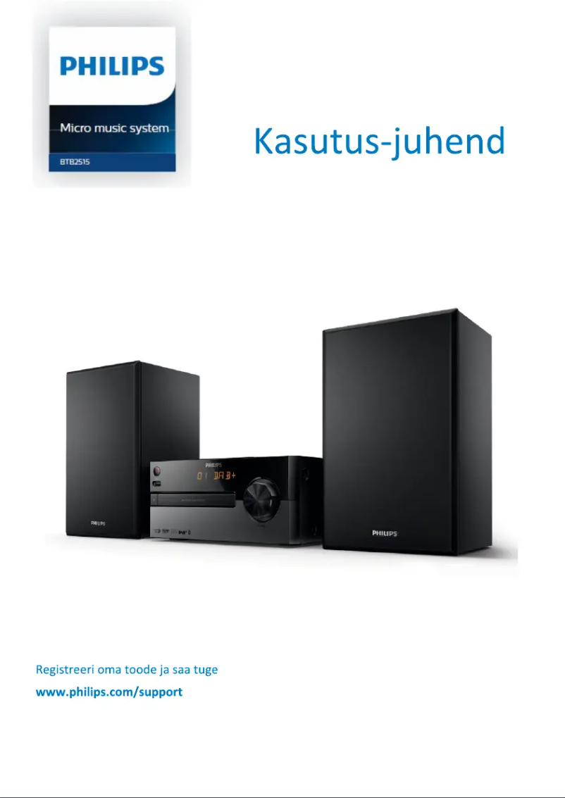 Image de la première page du manuel de l'appareil BTB2515