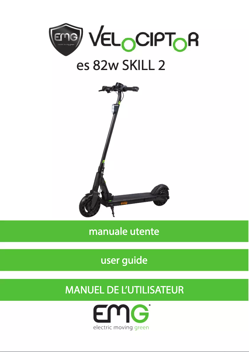 Página 1 del manual Manual de usuario EMG ES 82w SKILL 2