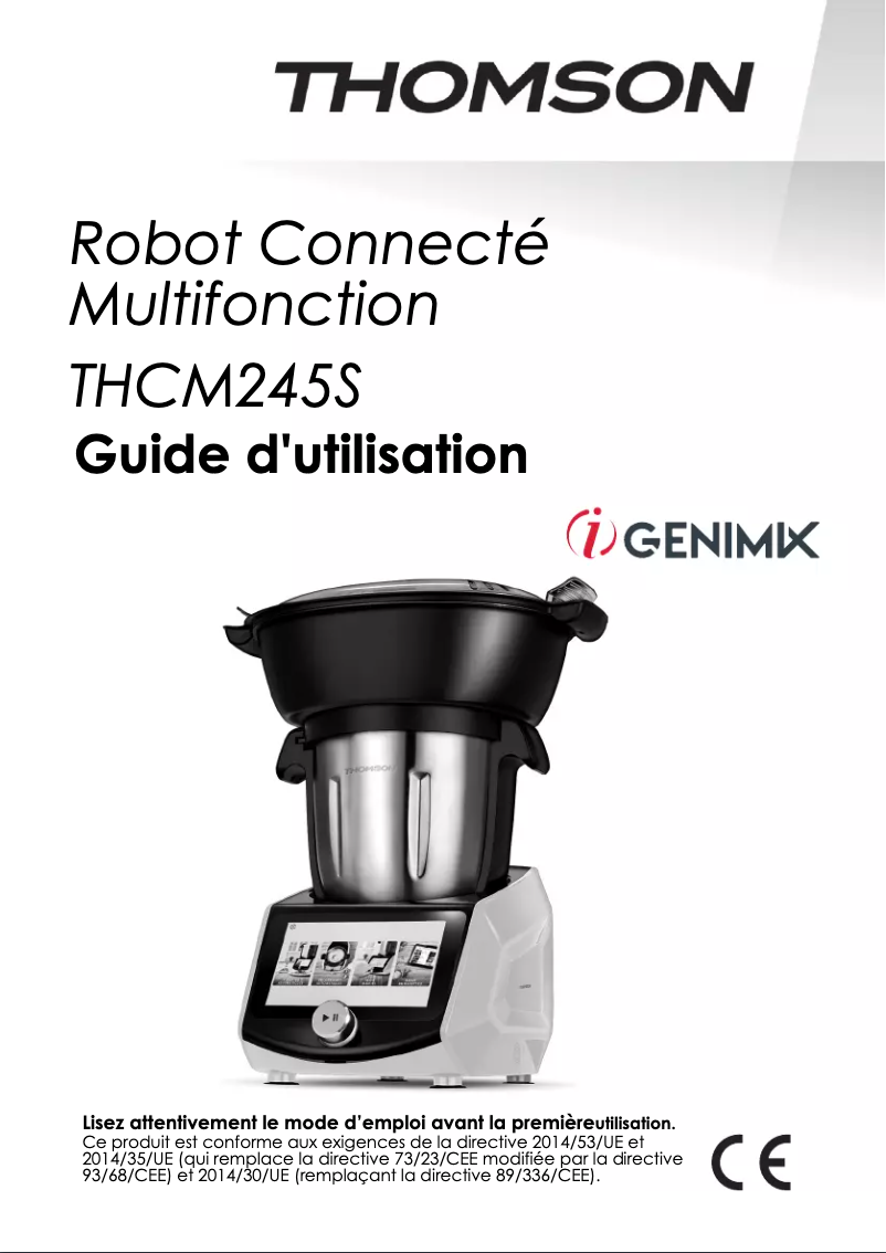 Page 1 de la notice Manuel utilisateur Thomson THCM245S