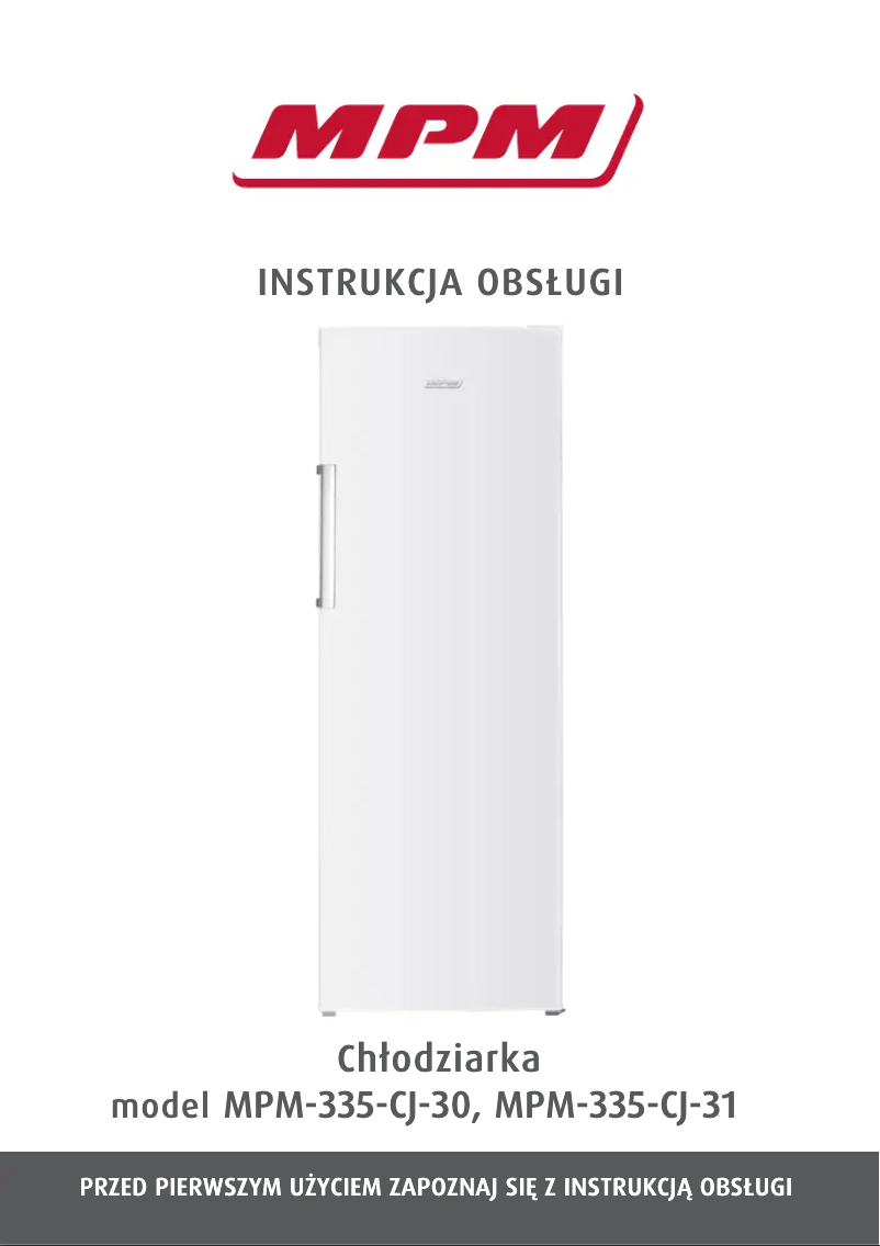 Page 1 de la notice Manuel utilisateur MPM MPM-335-CJ-30