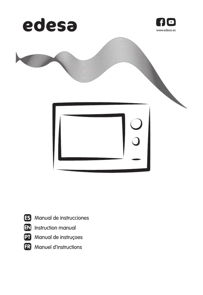 Page n°1 - Manuel utilisateur Edesa EMW-2010-IG XBK