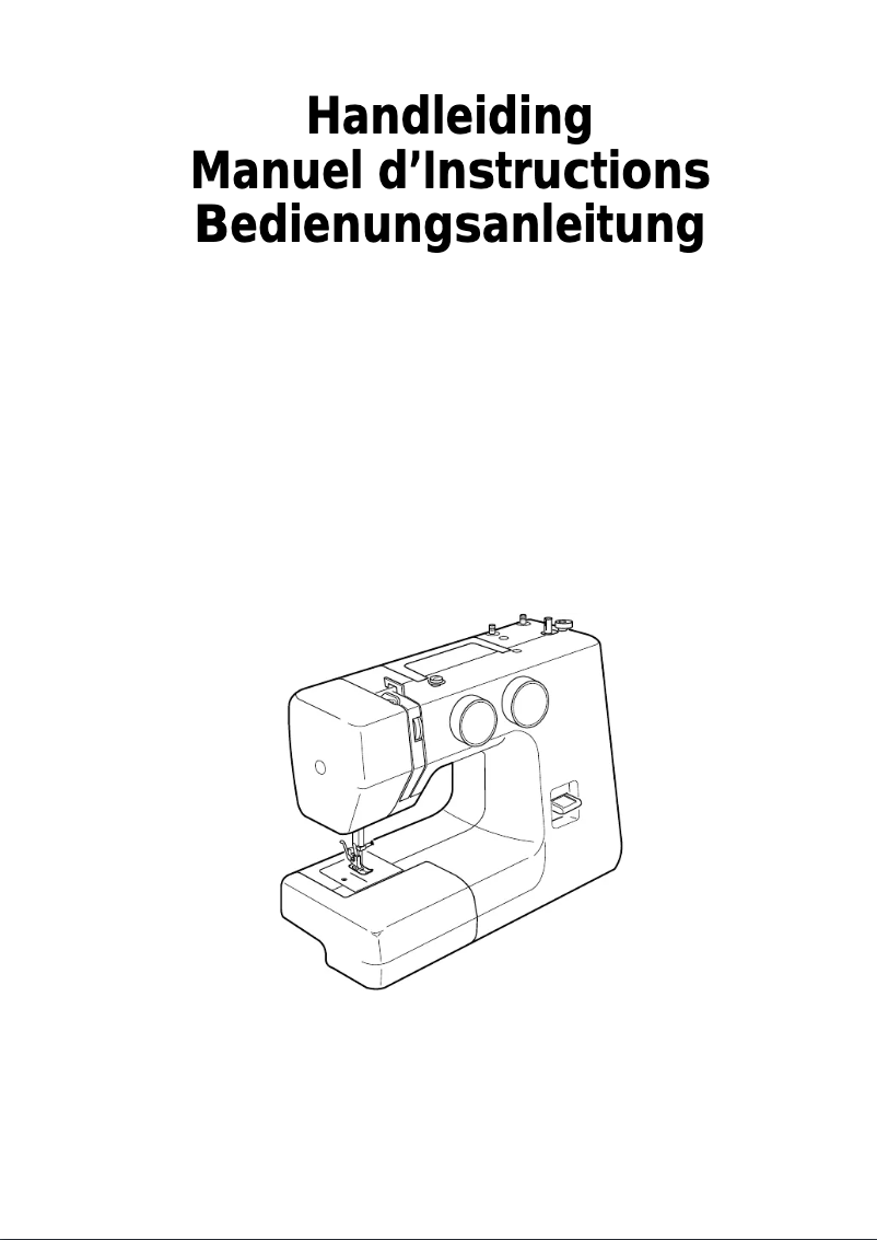Page 1 de la notice Manuel utilisateur Janome JR1012