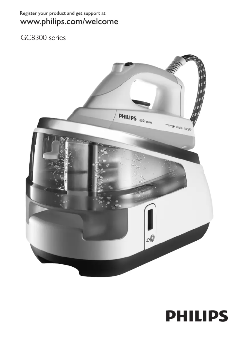 Imagen de la primera página del manual del dispositivo Impact Plus FC8380