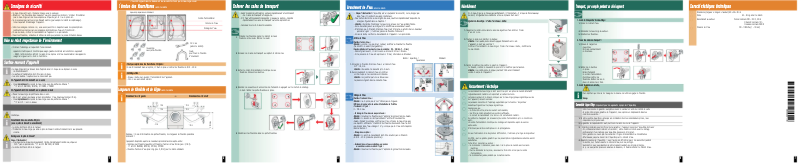 Page 1 de la notice Guide d'installation Bosch WAS32843