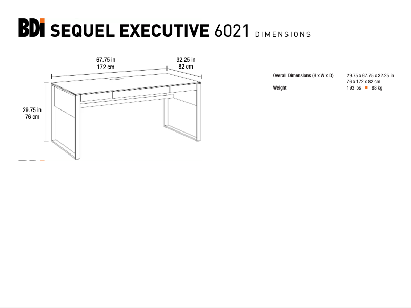 Page n°1 - Fiche technique BDI Sequel 6021