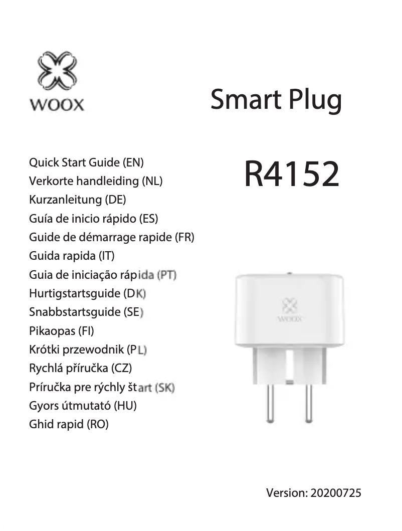 Page 1 de la notice Manuel utilisateur WOOX R4152