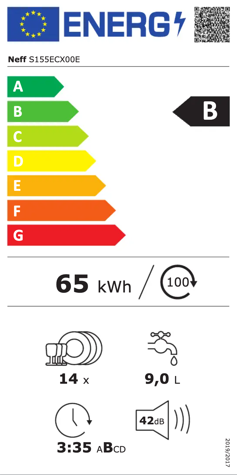 Image de la première page du manuel de l'appareil S155ECX00E