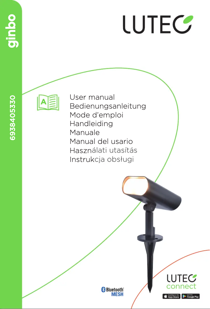 Image de la première page du manuel de l'appareil Ginbo