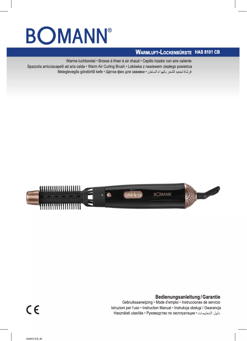 Page 1 de la notice Manuel utilisateur Bomann HAS 8101 CB