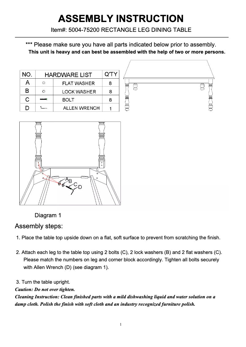 Página 1 del manual Manual de usuario Hooker 5004-75200