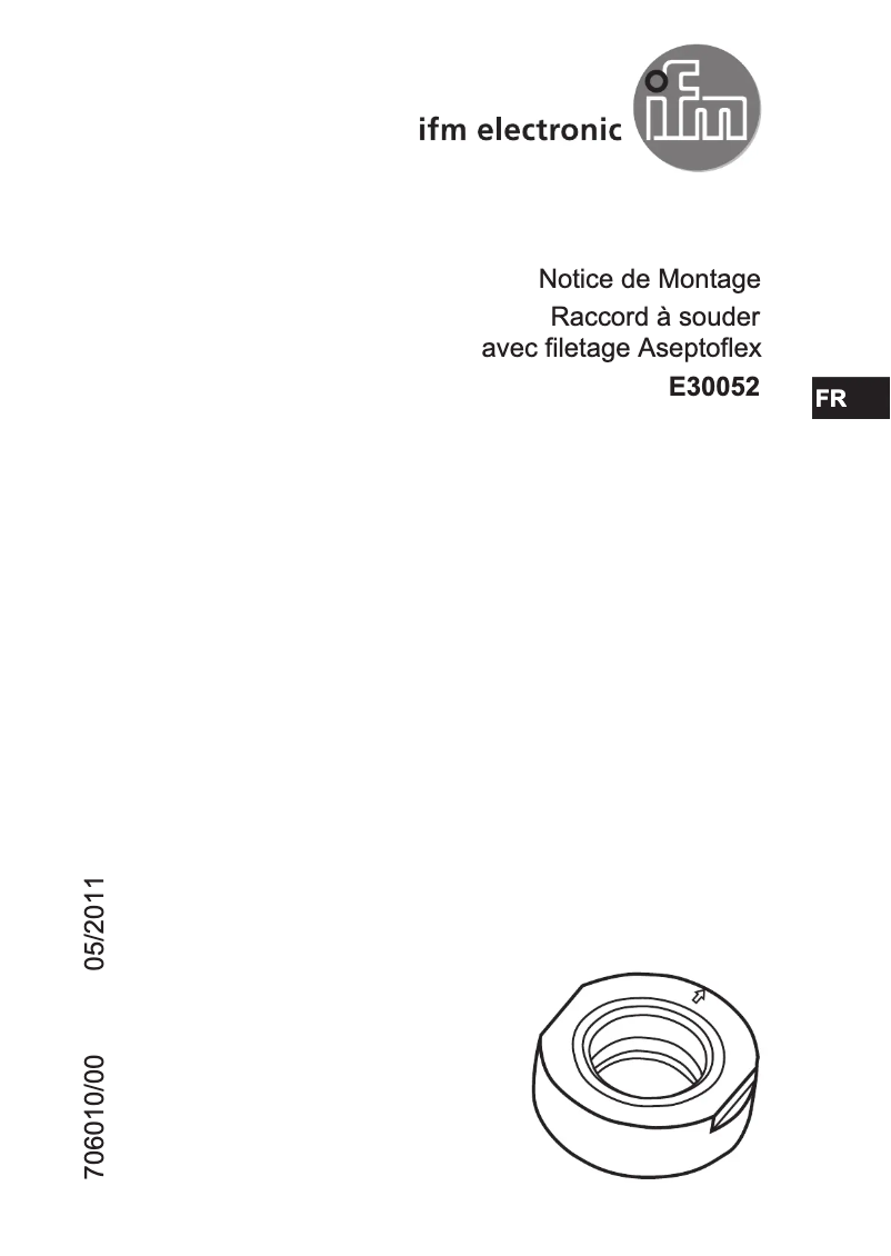 Página 1 del manual Manual de usuario IFM E30052