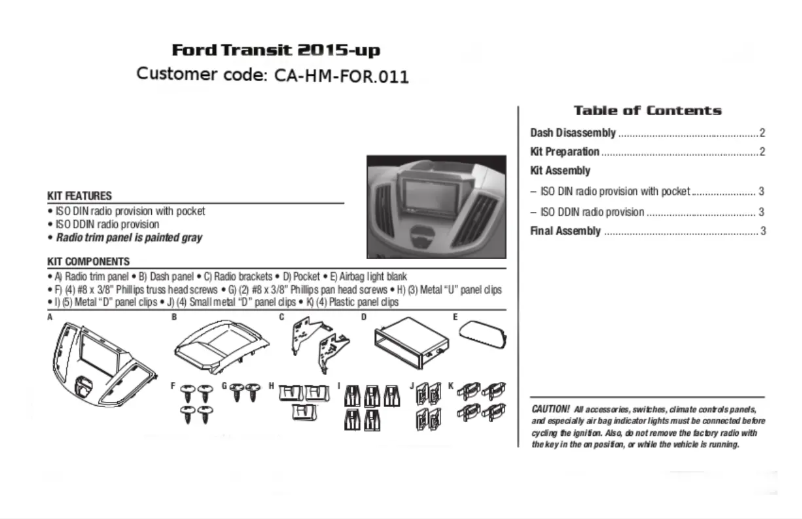 Página 1 del manual Manual de usuario Pioneer CA-HM-FOR.011