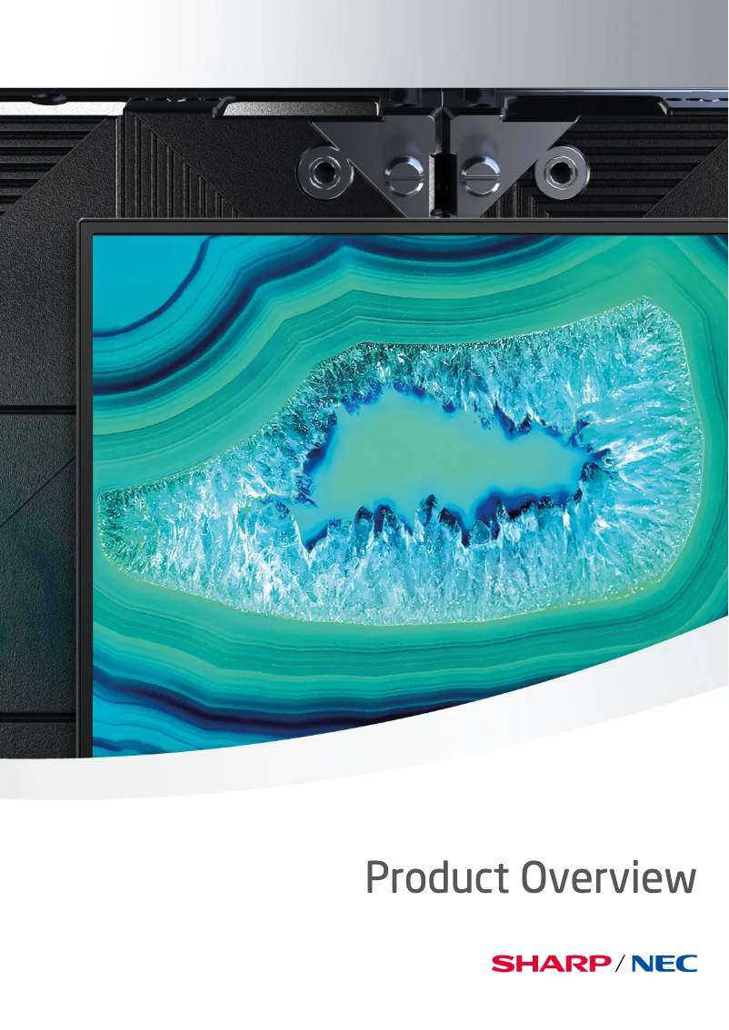 Page 1 de la notice Brochure NEC LED-Q048e2